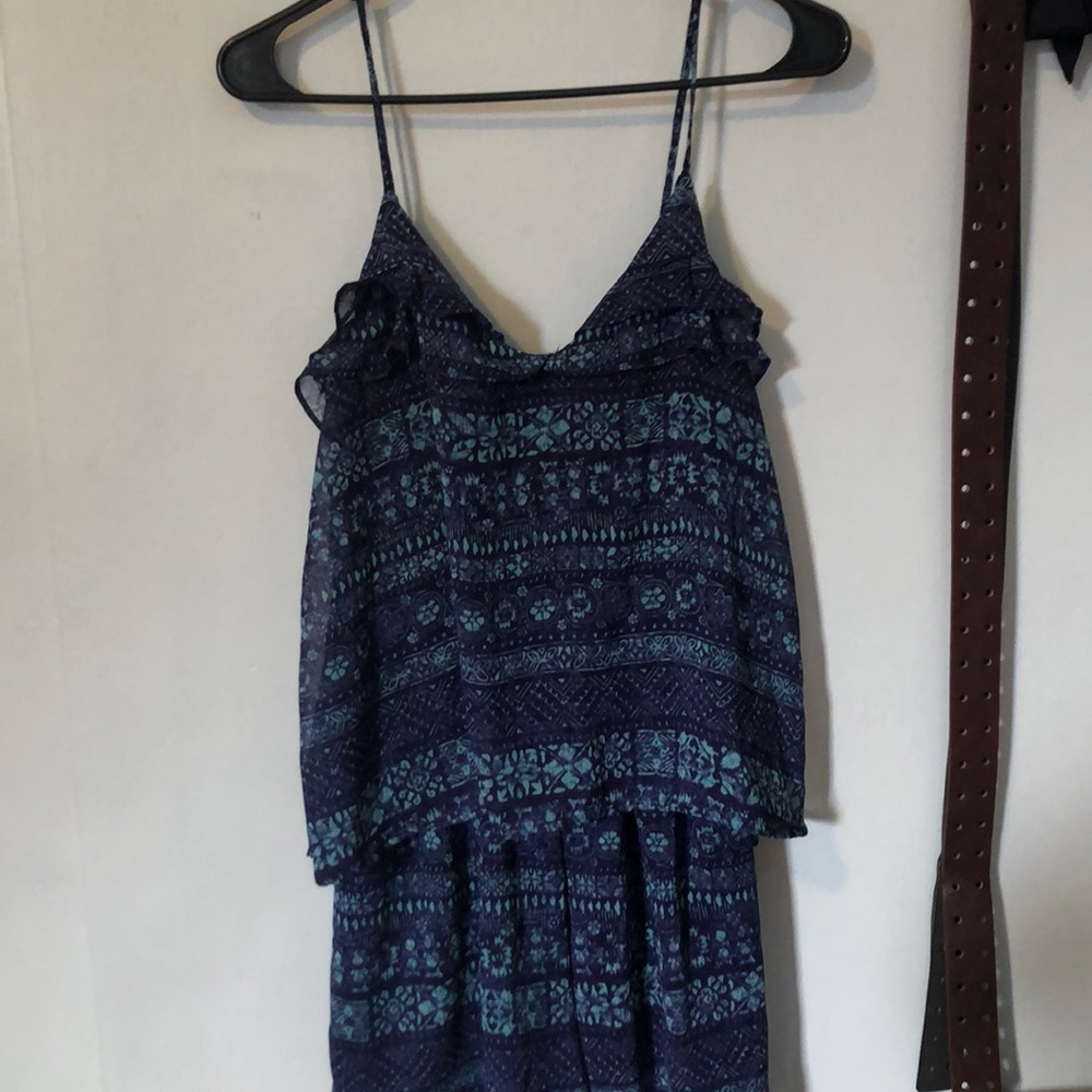 Spaghetti strap romper